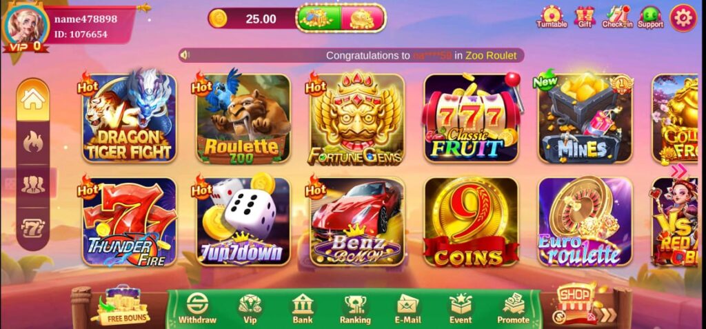 lucky pkr game